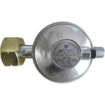 Gasdrukregelaar met afblaasventiel universeel 30 mbar 1/4 links