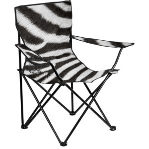 Zimbali vouwstoel zebra