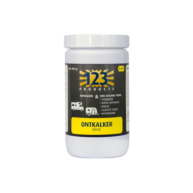 123 Products Decal ontkalker