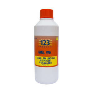 123 Products Press vuilwatertank en -leiding reiniger