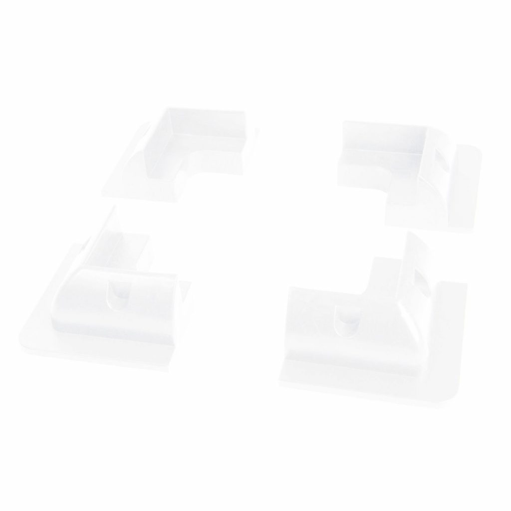 Beaut Hoeksteunen voor zonnepaneel wit