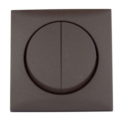 Berker Dubbele wipschakelaar bruin