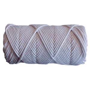 Campking Katoenen scheerlijn wit