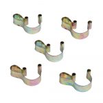 Campking Stalen tentclip met sleuf