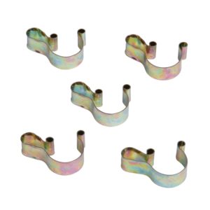 Campking Stalen tentclip met sleuf