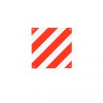 Carasafe 50 x 50 cm aluminium markeringsbord