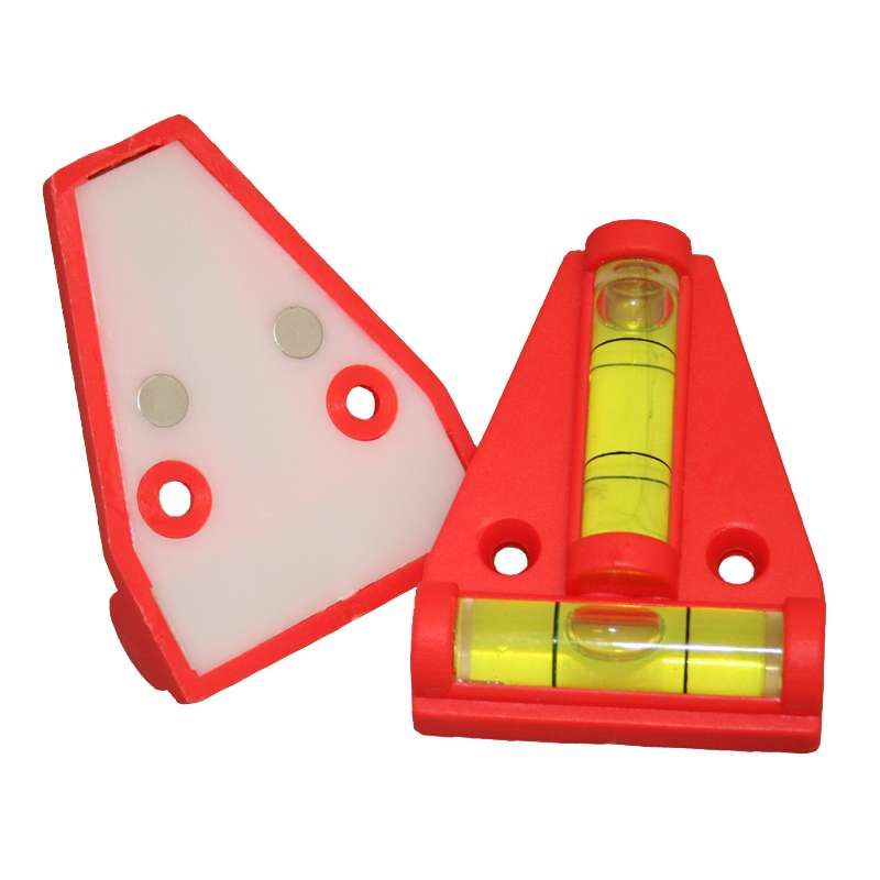 Haba Magnetische waterpas rood