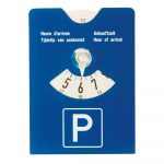 Carpoint Blauwe parkeerschijf