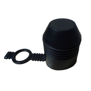 Carpoint Trekhaakdop met ring zwart