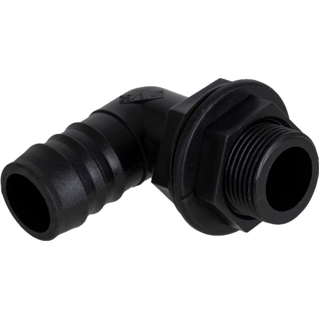 CKW Tankdoorvoer haaks 25 mm 3/4