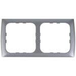 Crusader C-line 2-voudig afdekraam zilver