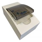 Crusader Installatiekast 230 volt met aardlek en zekeringautomaat