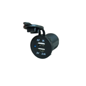 Crusader Powerline stekkerdoos inbouw USB-lader