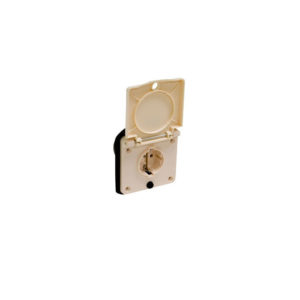Crusader Wandcontactdoos 230 volt beige