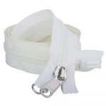 YKK Rits op rol 120 cm wit