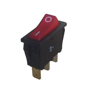 Dometic Koelkastschakelaar 12 volt rood met lampje