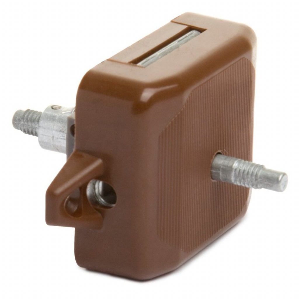 DWS Binnenslot toilet en schootplaatje bruin