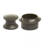 DWS Drukknop en buitenring maxi grijs