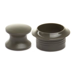 DWS Drukknop en buitenring maxi grijs