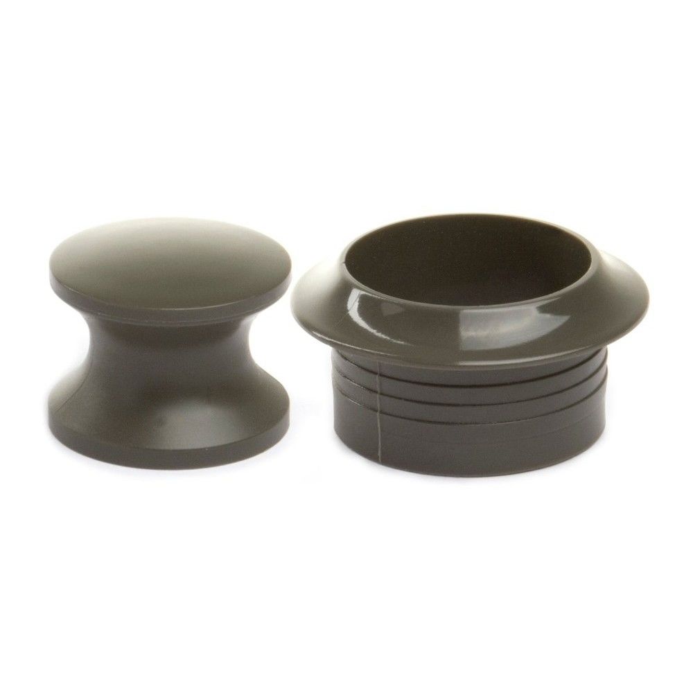 DWS Drukknop en buitenring maxi grijs