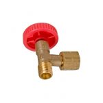 DWS Haakse gaskraan 1/4 links