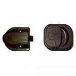 De Kampeerspecialist Inbouw deurslot bruin