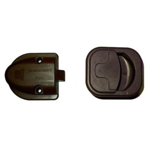 De Kampeerspecialist Inbouw deurslot bruin