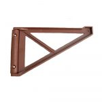 DWS Kunststof klapsteun bruin