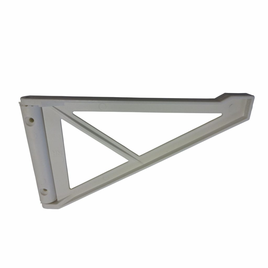 DWS Kunststof klapsteun wit