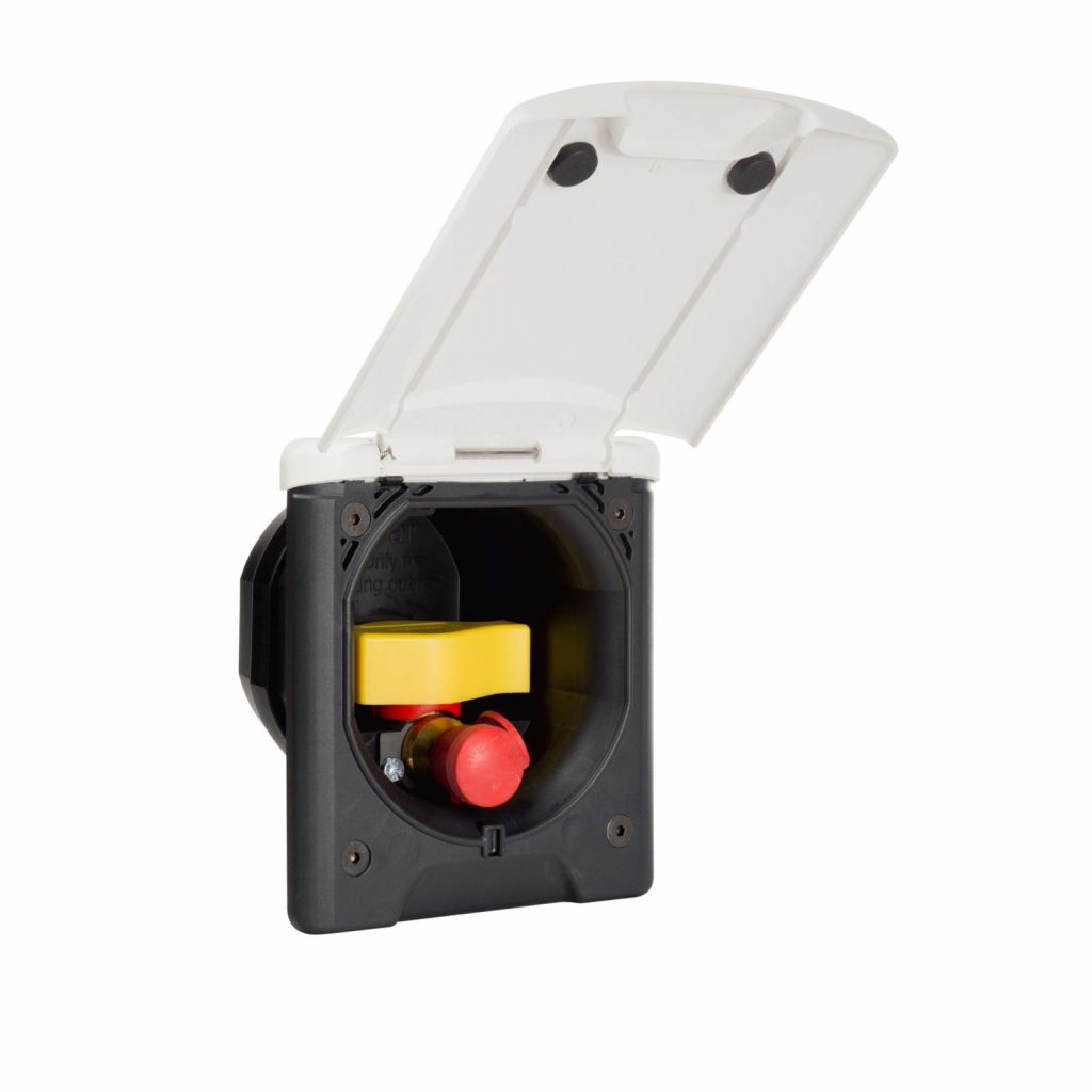 Fawo Gas gas inbouwdoos design 2014 wit