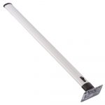 Fawo Klaptafelpoot met bovenknik lichtgrijs