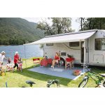 Fiamma F45 L 450 cassetteluifel titanium - blue ocean