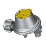 GOK Veiligheidsregelaar haaks 30 mbar met 1/4 linkse aansluiting