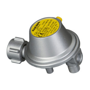 GOK Veiligheidsregelaar haaks 30 mbar met 1/4 linkse aansluiting