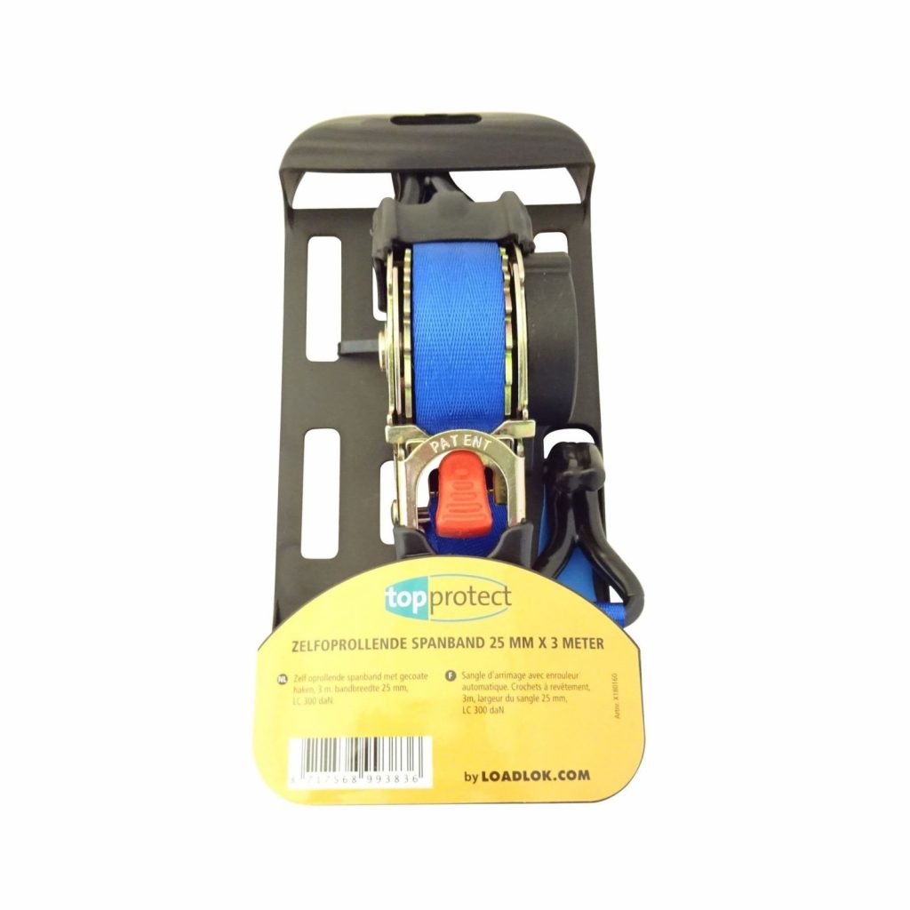 Loadlok 300 daN zelfoprollende spanband 3 meter