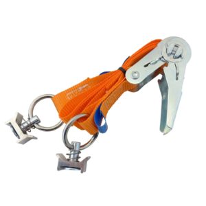 Loadlok 400 daN spanband met ratel 1 meter