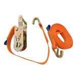 Loadlok 750/1500 daN spanband met ratel en haken 8 meter
