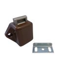 Binnenslot en schootplaatje mini bruin