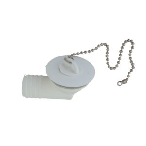 Reich Haakse afvoerplug 25 mm wit