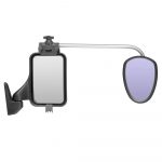 Repusel Luxmax vlak caravanspiegel set lange arm