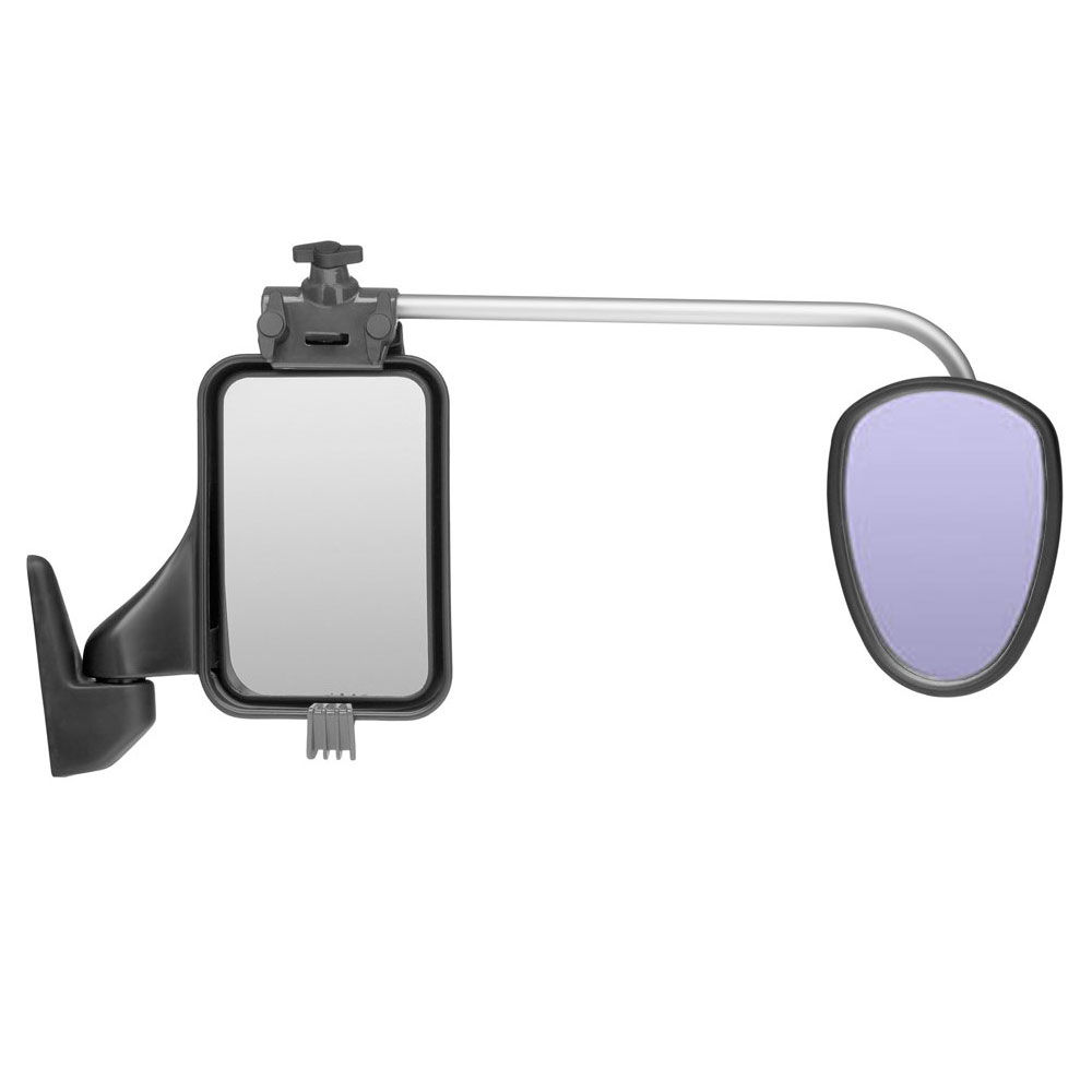 Repusel Luxmax vlak caravanspiegel set lange arm
