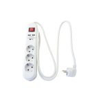 SHI 3-voudige stekkerdoos met USB