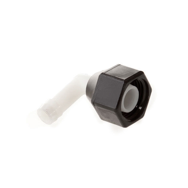 DWS Haakse aansluitnippel voor drukpomp 12 mm