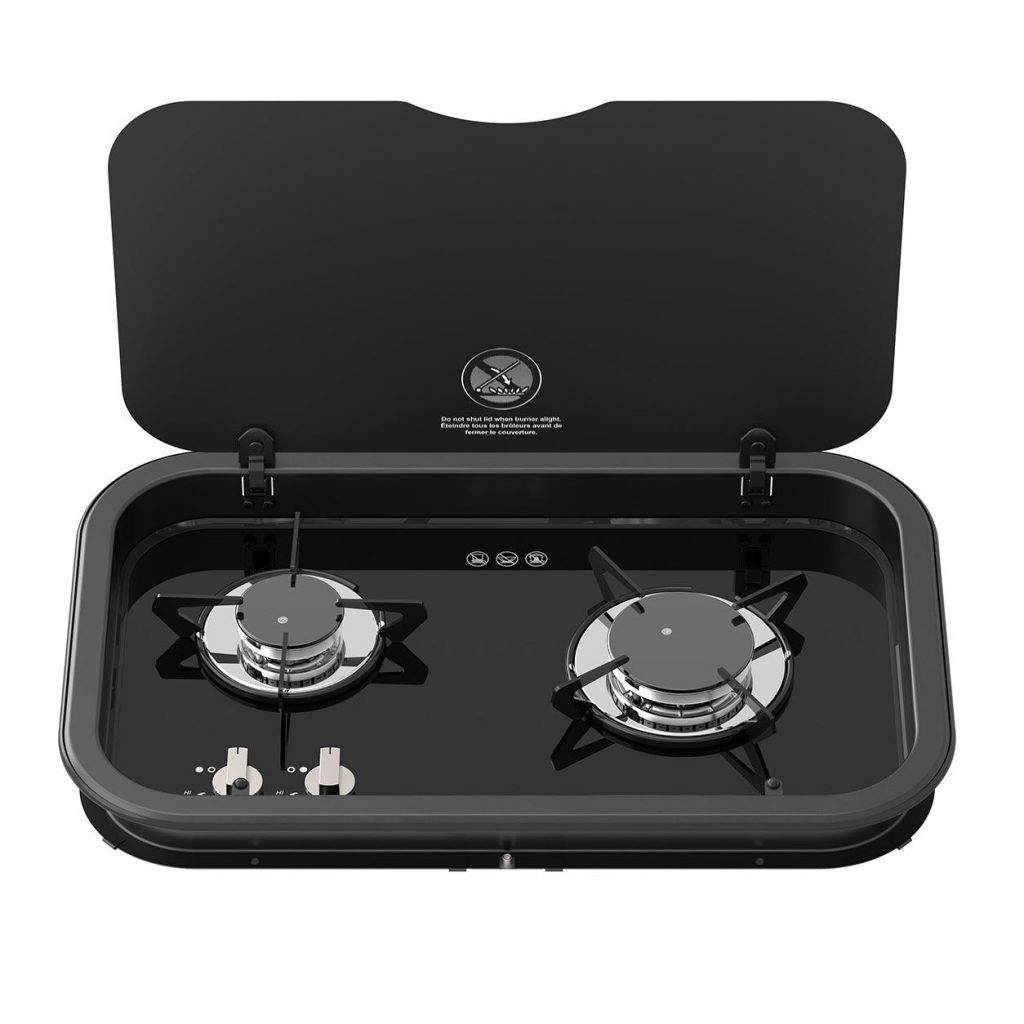 Thetford Topline 165 kookplaat glasplaat lange zijde