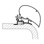 Thule Ducato Jumper Boxer tot 2006 montageadapter