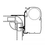 Thule Flat 400 montageadapter