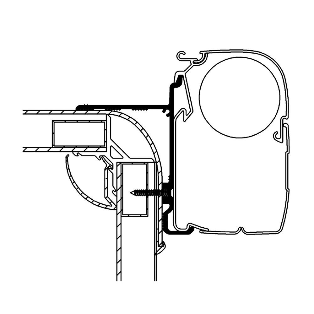Thule Flat 400 montageadapter
