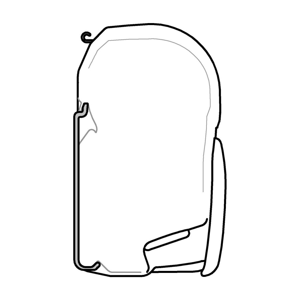 Thule Flat 5 x 75 montageadapter