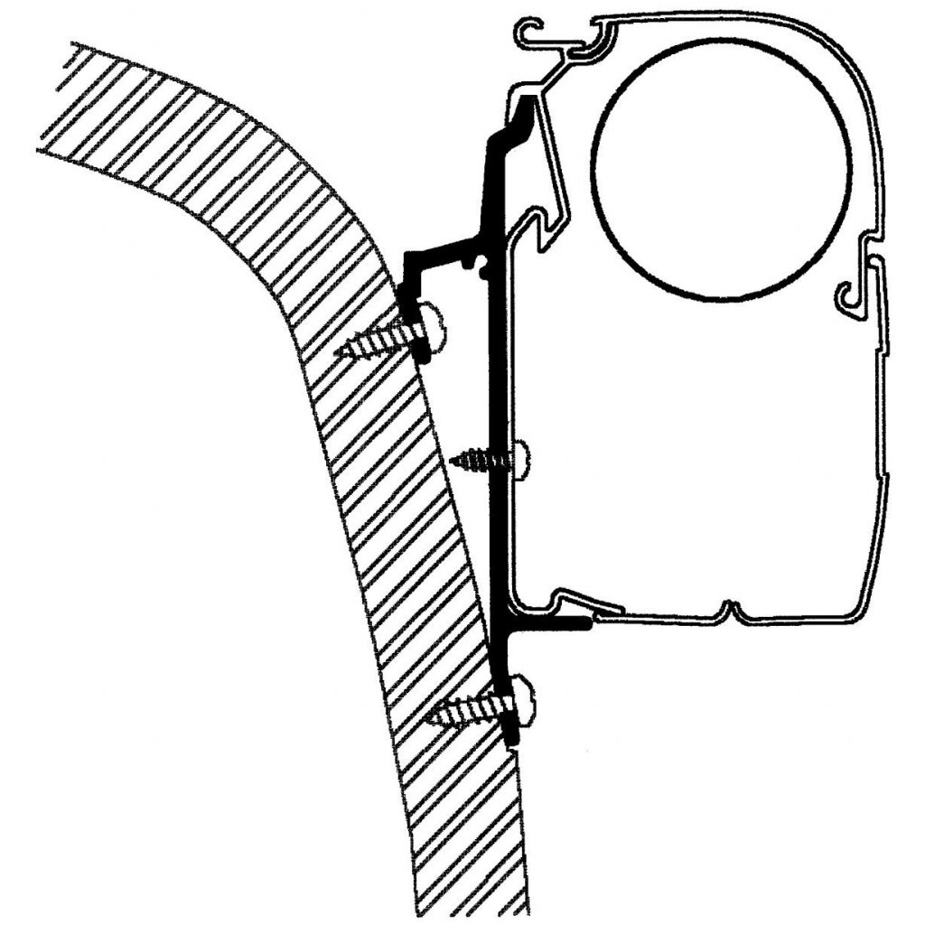 Thule Le Voyageur 400 montageadapter