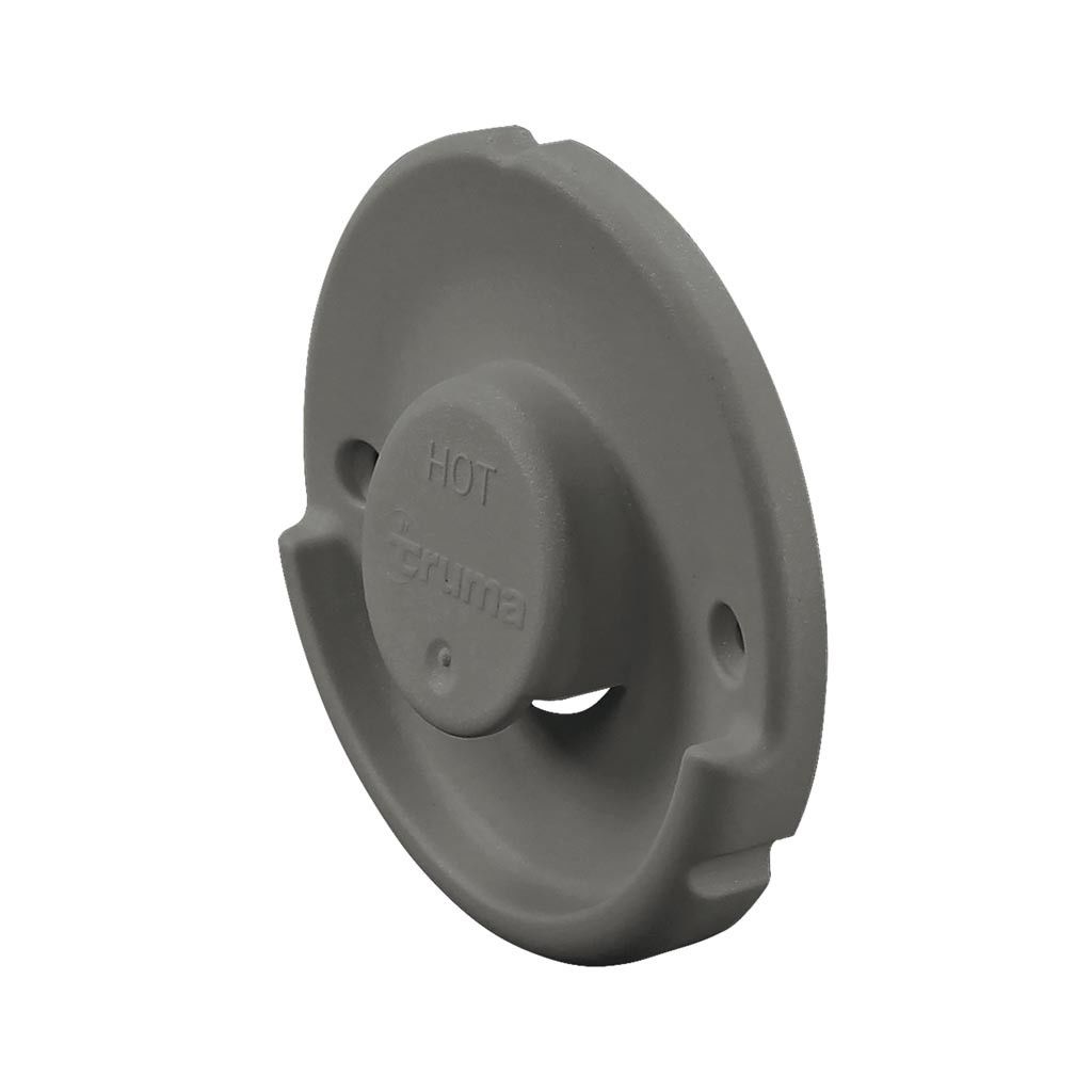 Truma wanddoorvoer rooster antraciet